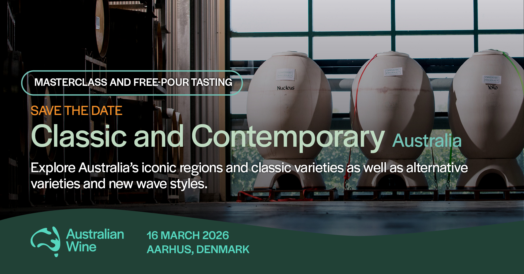 Australian Masterclass & Free-Pour Tasting 2026 (Denmark, Aarhus)